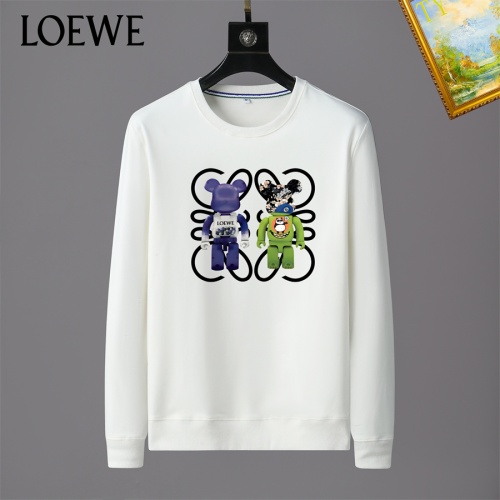 LOEWE Hoodies Long Sleeved For Men #1254336 $40.00 USD, Wholesale Replica LOEWE Hoodies