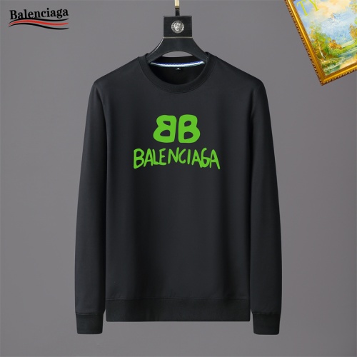 Balenciaga Hoodies Long Sleeved For Men #1254345 $40.00 USD, Wholesale Replica Balenciaga Hoodies