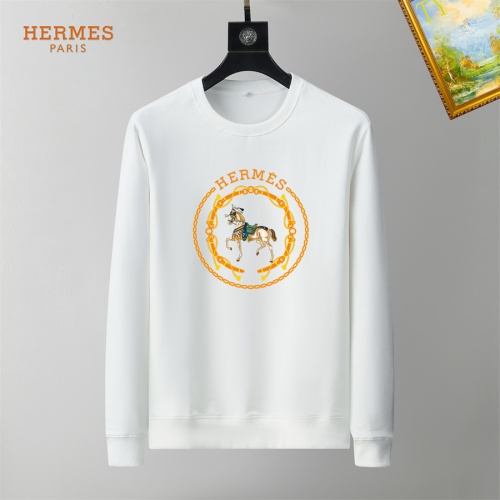 Hermes Hoodies Long Sleeved For Men #1254362 $40.00 USD, Wholesale Replica Hermes Hoodies