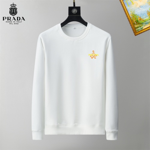 Prada Hoodies Long Sleeved For Men #1254364 $40.00 USD, Wholesale Replica Prada Hoodies