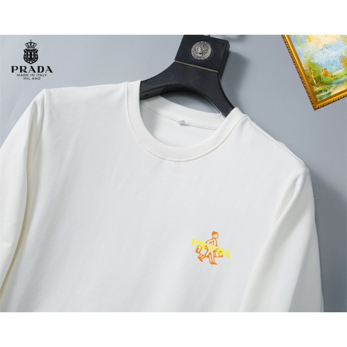 Replica Prada Hoodies Long Sleeved For Men #1254364 $40.00 USD for Wholesale