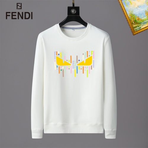 Fendi Hoodies Long Sleeved For Men #1254374 $40.00 USD, Wholesale Replica Fendi Hoodies