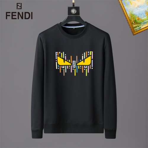 Fendi Hoodies Long Sleeved For Men #1254375 $40.00 USD, Wholesale Replica Fendi Hoodies