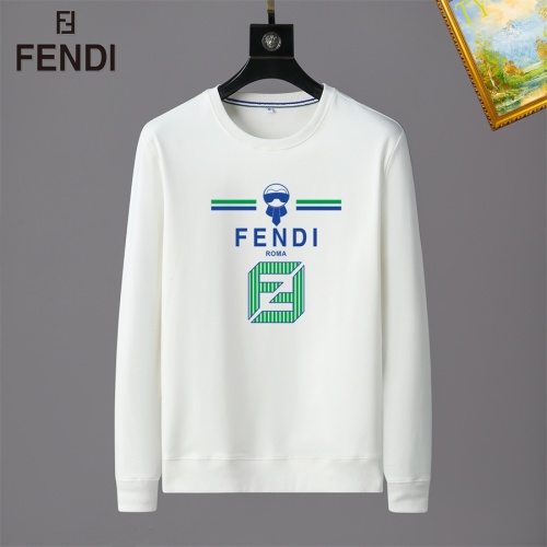 Fendi Hoodies Long Sleeved For Men #1254384 $40.00 USD, Wholesale Replica Fendi Hoodies