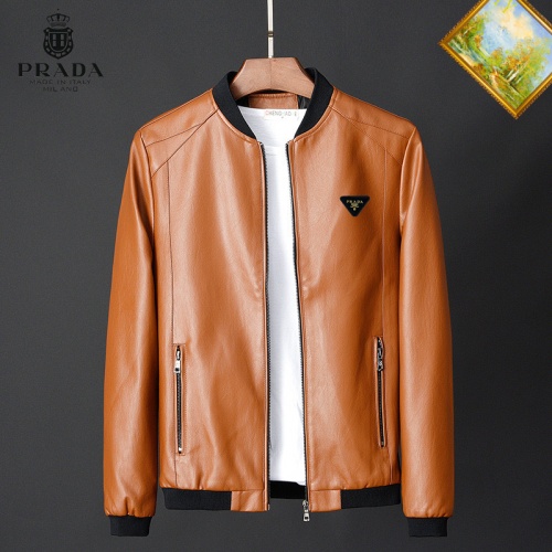 Prada Jackets Long Sleeved For Men #1254434 $60.00 USD, Wholesale Replica Prada Jackets