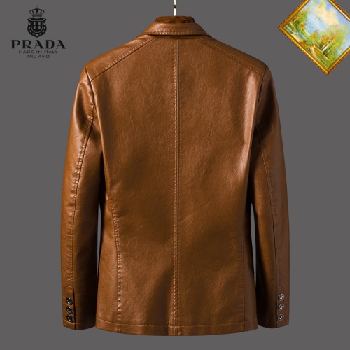 Replica Prada Jackets Long Sleeved For Men #1254489 $60.00 USD for Wholesale