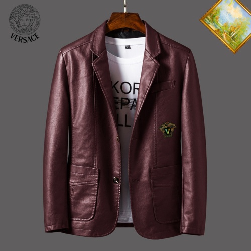 Versace Jackets Long Sleeved For Men #1254493 $60.00 USD, Wholesale Replica Versace Jackets