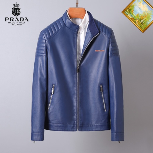 Prada Jackets Long Sleeved For Men #1254495 $60.00 USD, Wholesale Replica Prada Jackets