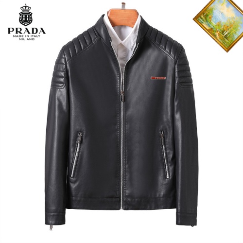 Prada Jackets Long Sleeved For Men #1254496 $60.00 USD, Wholesale Replica Prada Jackets