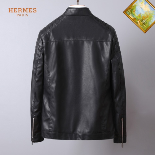 Replica Hermes Jackets Long Sleeved For Men #1254501 $60.00 USD for Wholesale