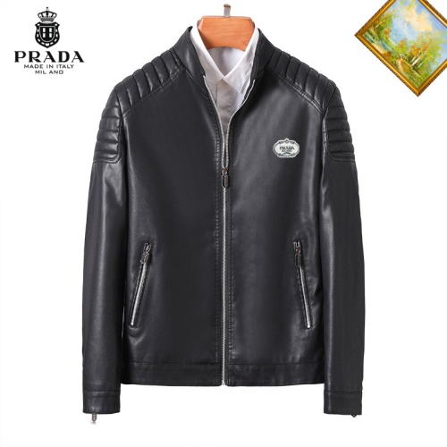 Prada Jackets Long Sleeved For Men #1254538 $60.00 USD, Wholesale Replica Prada Jackets