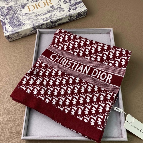 Replica Christian Dior Scarf #1254581 $64.00 USD for Wholesale