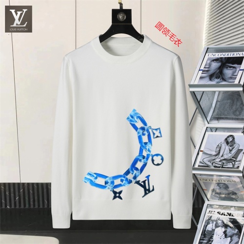 Louis Vuitton LV Sweaters Long Sleeved For Men #1254590 $45.00 USD, Wholesale Replica Louis Vuitton LV Sweaters