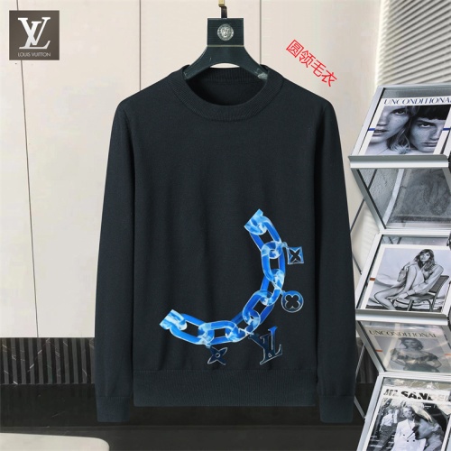 Louis Vuitton LV Sweaters Long Sleeved For Men #1254591 $45.00 USD, Wholesale Replica Louis Vuitton LV Sweaters