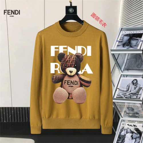 Fendi Sweaters Long Sleeved For Men #1254610 $45.00 USD, Wholesale Replica Fendi Sweaters