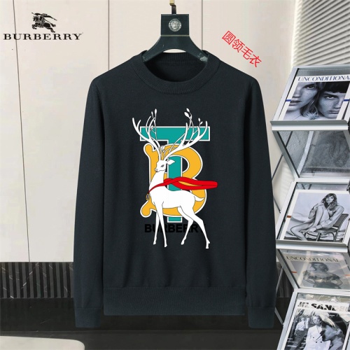 Burberry Fashion Sweaters Long Sleeved For Men #1254613 $45.00 USD, Wholesale Replica Burberry Fashion Sweaters