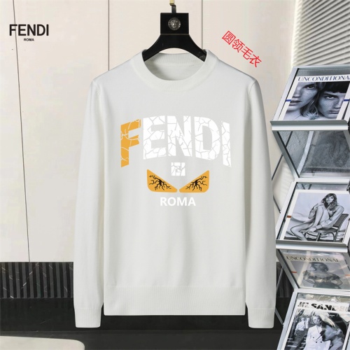 Fendi Sweaters Long Sleeved For Men #1254615 $45.00 USD, Wholesale Replica Fendi Sweaters