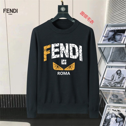 Fendi Sweaters Long Sleeved For Men #1254620 $45.00 USD, Wholesale Replica Fendi Sweaters