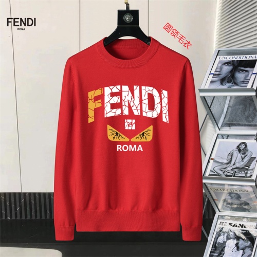 Fendi Sweaters Long Sleeved For Men #1254625 $45.00 USD, Wholesale Replica Fendi Sweaters