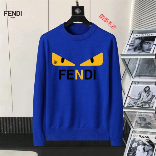 Fendi Sweaters Long Sleeved For Men #1254632 $45.00 USD, Wholesale Replica Fendi Sweaters