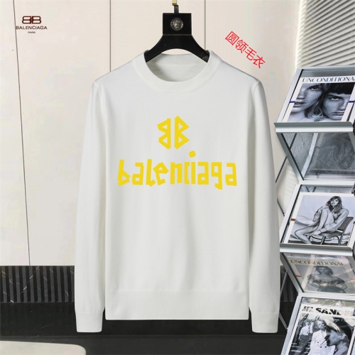 Balenciaga Sweaters Long Sleeved For Men #1254635 $45.00 USD, Wholesale Replica Balenciaga Sweaters