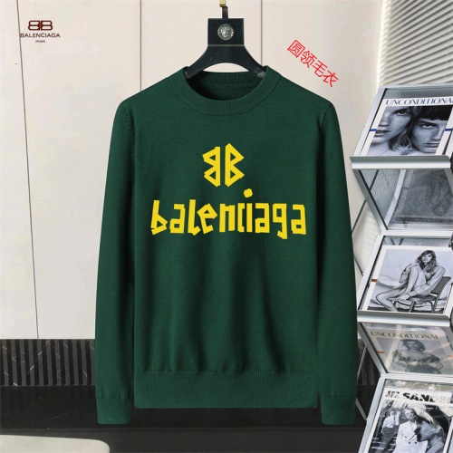 Balenciaga Sweaters Long Sleeved For Men #1254639 $45.00 USD, Wholesale Replica Balenciaga Sweaters