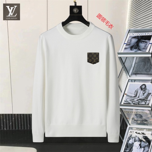 Louis Vuitton LV Sweaters Long Sleeved For Men #1254641 $45.00 USD, Wholesale Replica Louis Vuitton LV Sweaters