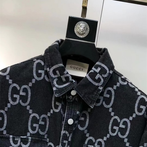 Replica Gucci Jackets Long Sleeved For Men #1254675 $56.00 USD for Wholesale