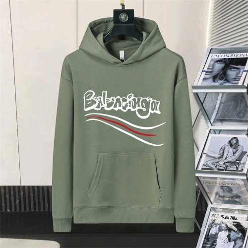 Balenciaga Hoodies Long Sleeved For Men #1254705 $48.00 USD, Wholesale Replica Balenciaga Hoodies