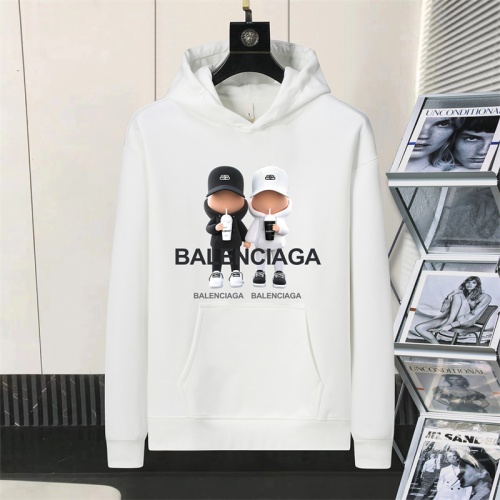 Balenciaga Hoodies Long Sleeved For Men #1254707 $48.00 USD, Wholesale Replica Balenciaga Hoodies