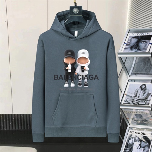 Balenciaga Hoodies Long Sleeved For Men #1254709 $48.00 USD, Wholesale Replica Balenciaga Hoodies