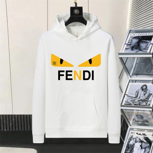 Fendi Hoodies Long Sleeved For Men #1254712 $48.00 USD, Wholesale Replica Fendi Hoodies