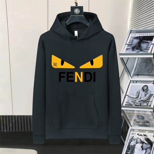 Fendi Hoodies Long Sleeved For Men #1254713 $48.00 USD, Wholesale Replica Fendi Hoodies