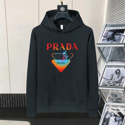 Prada Hoodies Long Sleeved For Men #1254736 $48.00 USD, Wholesale Replica Prada Hoodies