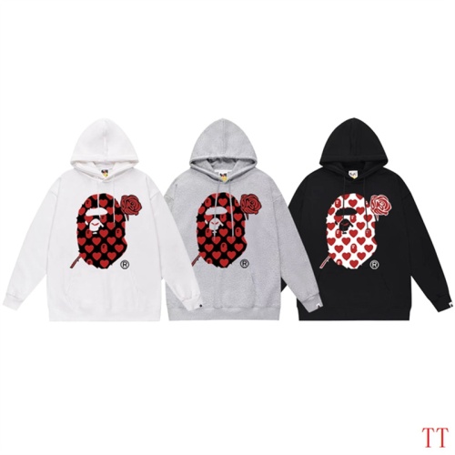 Replica Bape Hoodies Long Sleeved For Unisex #1254800 $42.00 USD for Wholesale