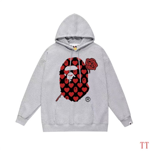 Bape Hoodies Long Sleeved For Unisex #1254801 $42.00 USD, Wholesale Replica Bape Hoodies