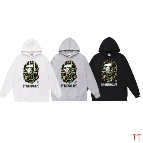 Replica Bape Hoodies Long Sleeved For Unisex #1254821 $42.00 USD for Wholesale