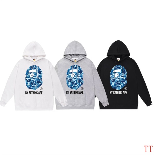 Replica Bape Hoodies Long Sleeved For Unisex #1254837 $42.00 USD for Wholesale