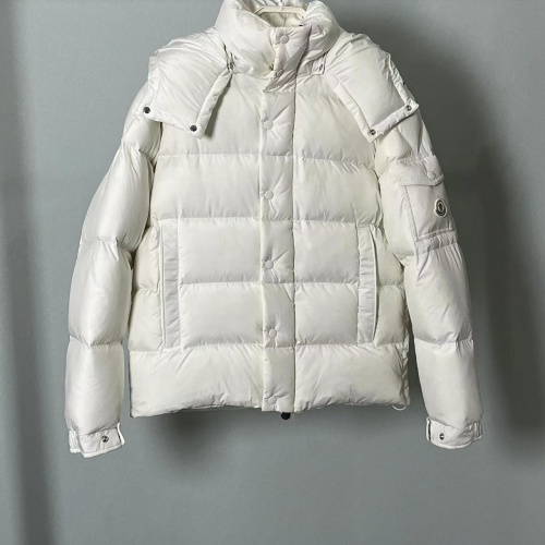 Moncler Down Feather Coat Long Sleeved For Unisex #1254846 $162.00 USD, Wholesale Replica Moncler Down Feather Coat