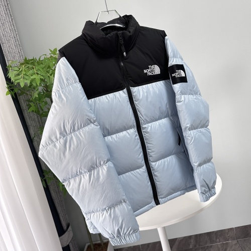 Replica The North Face Down Feather Coat Long Sleeved For Unisex #1254857 $140.00 USD for Wholesale