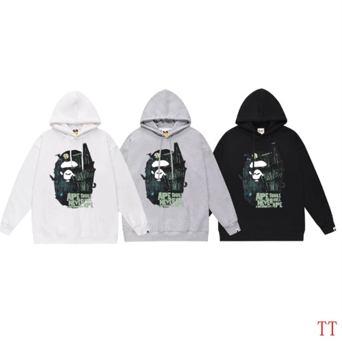 Replica Bape Hoodies Long Sleeved For Unisex #1254888 $42.00 USD for Wholesale