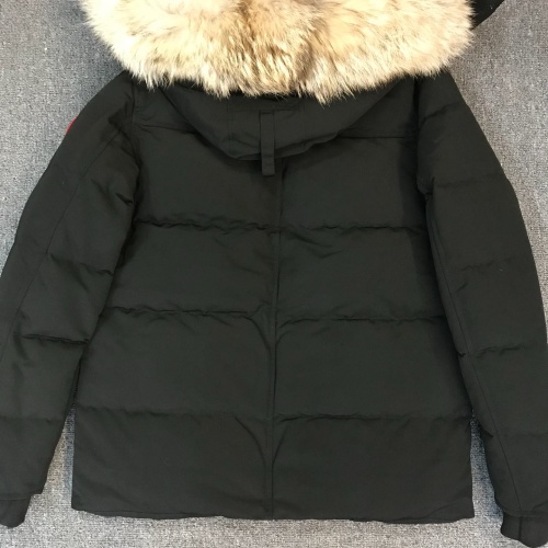 Replica Canada Goose Down Feather Coat Long Sleeved For Men #1254909 $172.00 USD for Wholesale