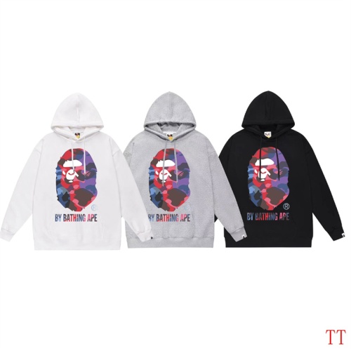 Replica Bape Hoodies Long Sleeved For Unisex #1254921 $42.00 USD for Wholesale