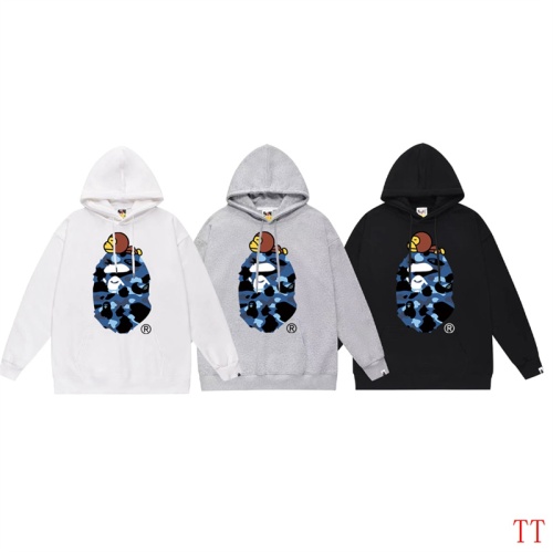 Replica Bape Hoodies Long Sleeved For Unisex #1254958 $42.00 USD for Wholesale