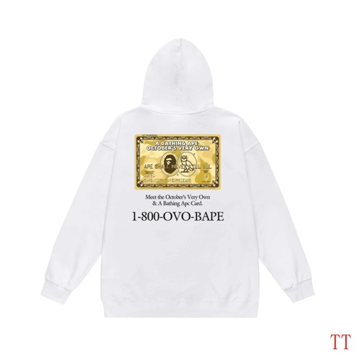 Replica Bape Hoodies Long Sleeved For Unisex #1255009 $42.00 USD for Wholesale