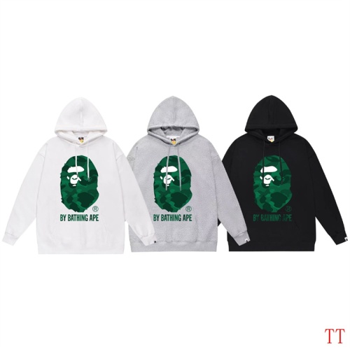 Replica Bape Hoodies Long Sleeved For Unisex #1255028 $42.00 USD for Wholesale