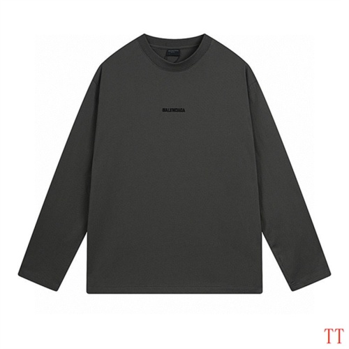 Balenciaga T-Shirts Long Sleeved For Unisex #1255122 $45.00 USD, Wholesale Replica Balenciaga T-Shirts