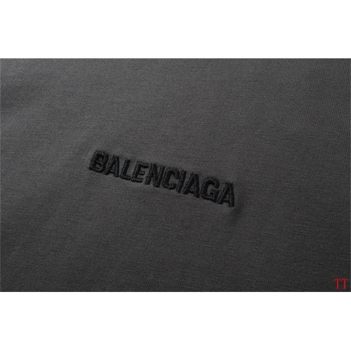 Replica Balenciaga T-Shirts Long Sleeved For Unisex #1255122 $45.00 USD for Wholesale