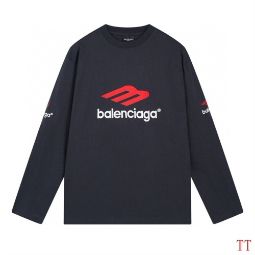 Balenciaga T-Shirts Long Sleeved For Unisex #1255127 $45.00 USD, Wholesale Replica Balenciaga T-Shirts