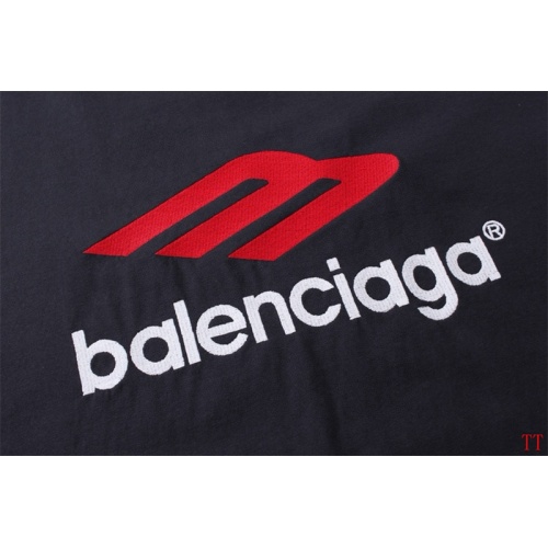 Replica Balenciaga T-Shirts Long Sleeved For Unisex #1255127 $45.00 USD for Wholesale